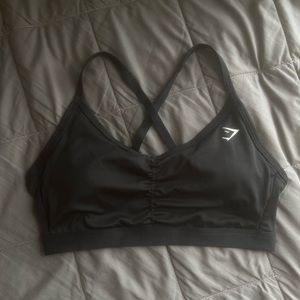 Gymshark Black Sports Bra Medium